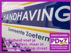 Stelling: Veiligheid op straat