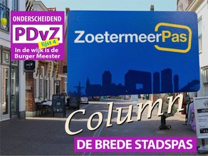 Column: De brede stadspas